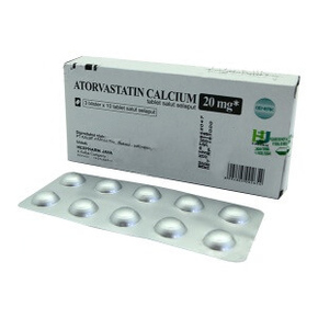 ATORVASTATIN 20MG TABLET