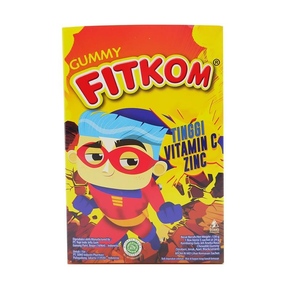 FITKOM GUMMY VIT C DAN ZINC 5SAC 1 BOX