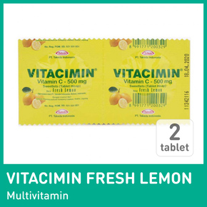 VITACIMIN FRESH LEMON 2TAB 1 STRIP