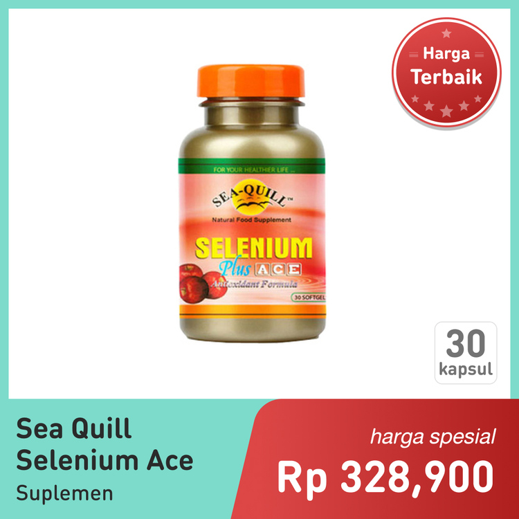 SEA QUILL SELENIUM ACE 30CAP 1 BOTOL