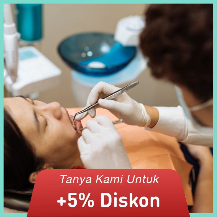 Penambalan Gigi composite (laser) + APD 1x di My Dental Studio