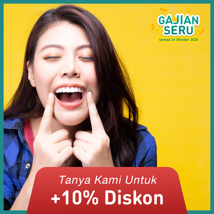Bleaching (Pemutihan Gigi) 1x di Champion Dental Care