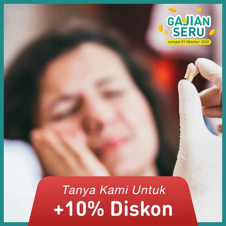 Cabut gigi 1x di Dentistique