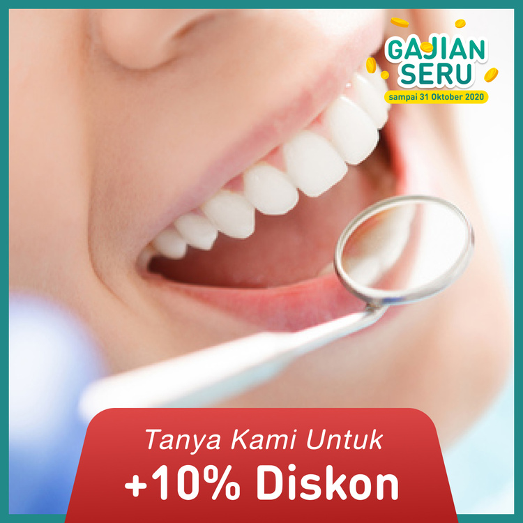 Scaling, Dental Polishing, Fluoride Coating, dan Oral Health Examination di Dentistique clinic