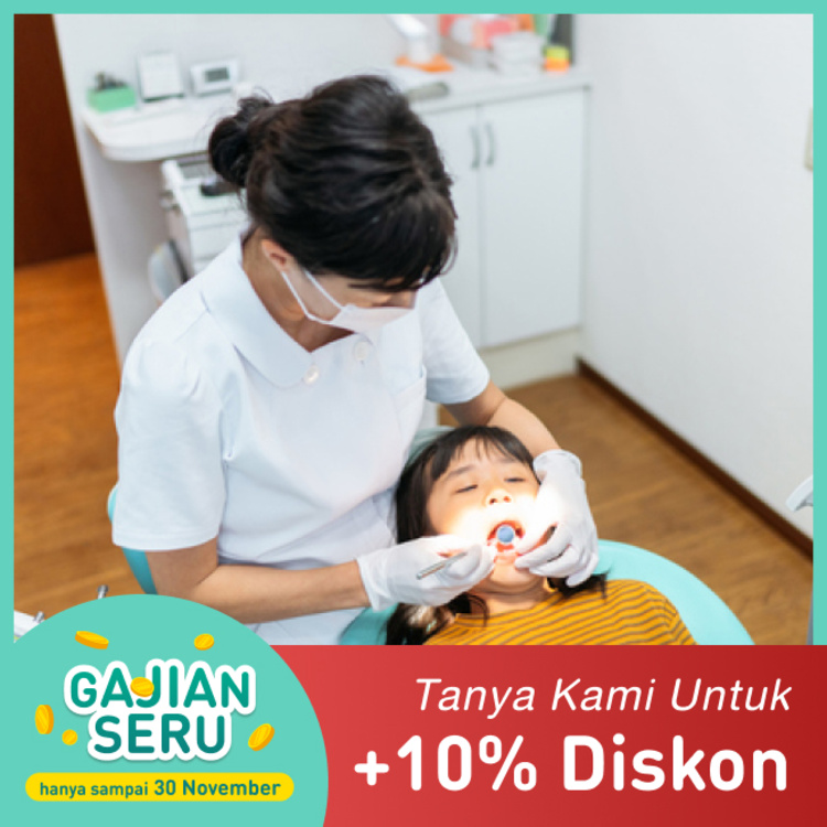 Baby Tooth Filling Treatment di Dentistique Clinic