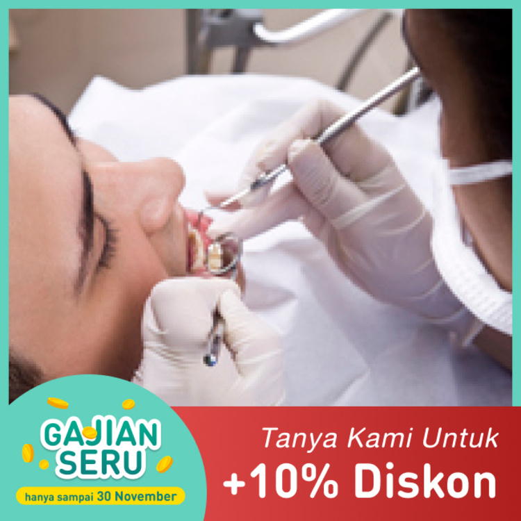Pembersihan Karang gigi (Scaling) 1x di FD Care