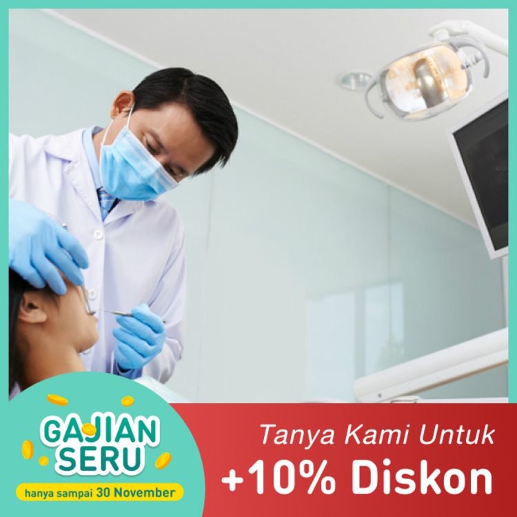 Pencabutan Gigi Bungsu 1 kali di Host Dental Clinic