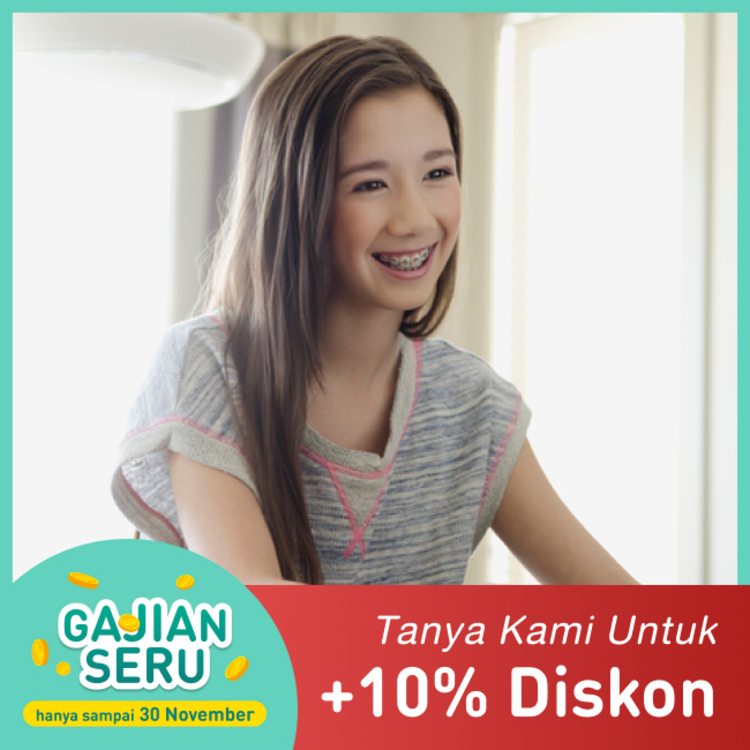 Self Ligating Braces (Easy Clip USA) dengan Drg. Sp Ort 1x di Dentistique Clinic