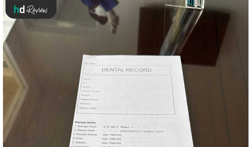 Dental Record Klinik Gigi drg. Mia