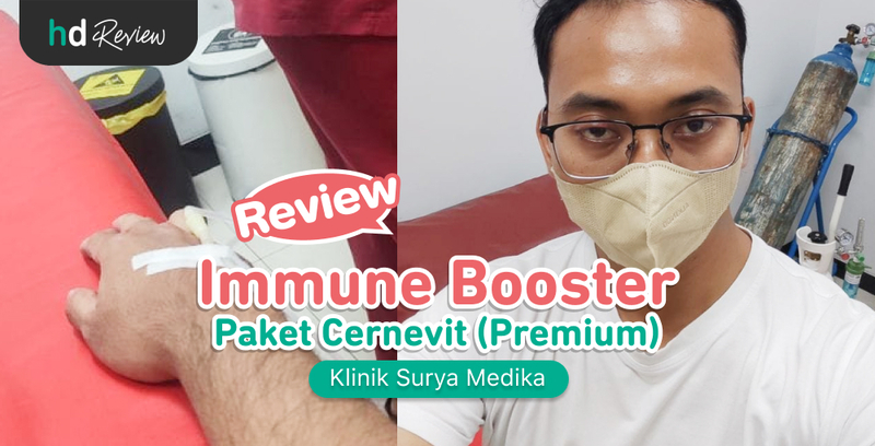 Review Infus Immune Booster di Klinik Surya Medika