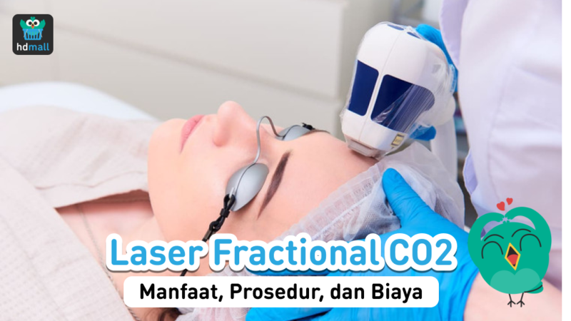 Laser Fractional CO2, laser wajah