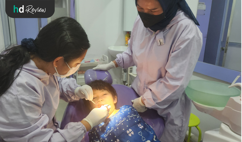 Review Tambal Gigi Susu di Wide Smile Dental Clinic, tambal gigi anak