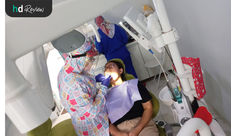 Proses Cabut Gigi Bungsu di Klinik Gigi drg. Mia, odontektomi