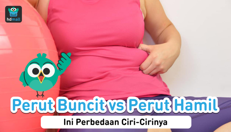 Perbedaan perut buncit dan hamil