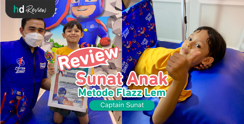 Review Sunat Anak Flazz Lem di Captain Sunat, sunat flazz lem, khitan
