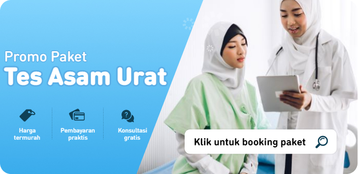 Booking cek asam urat via HDmall Booking cek asam urat via HDmall