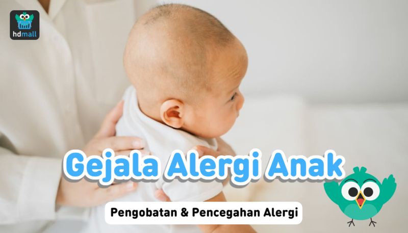 Gejala dan tes alergi anak