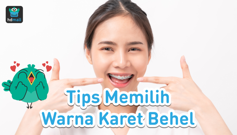 tips memilih warna karet behel, kawat gigi