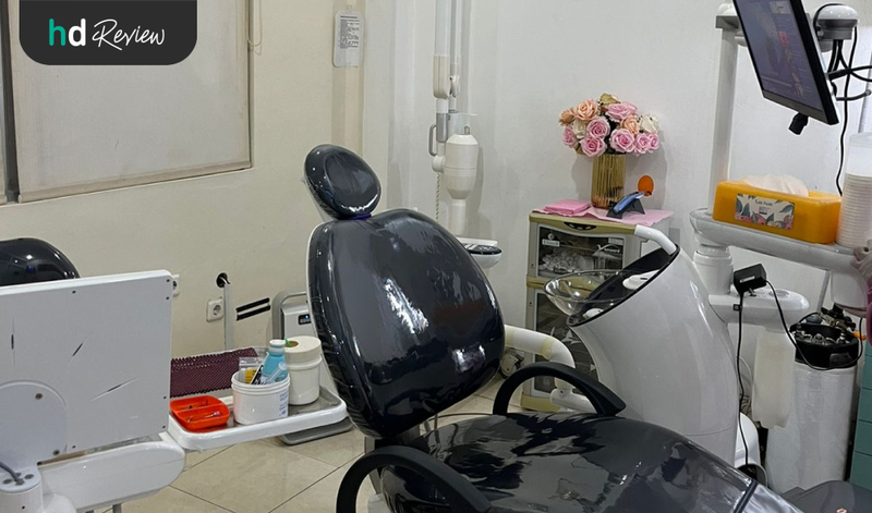 Ruang tindakan di JB Dental Clinic