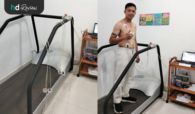 Alat treadmill test di Tirta Medical Center