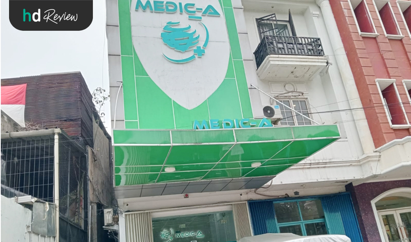 Bagian depan Medic-A Klinik