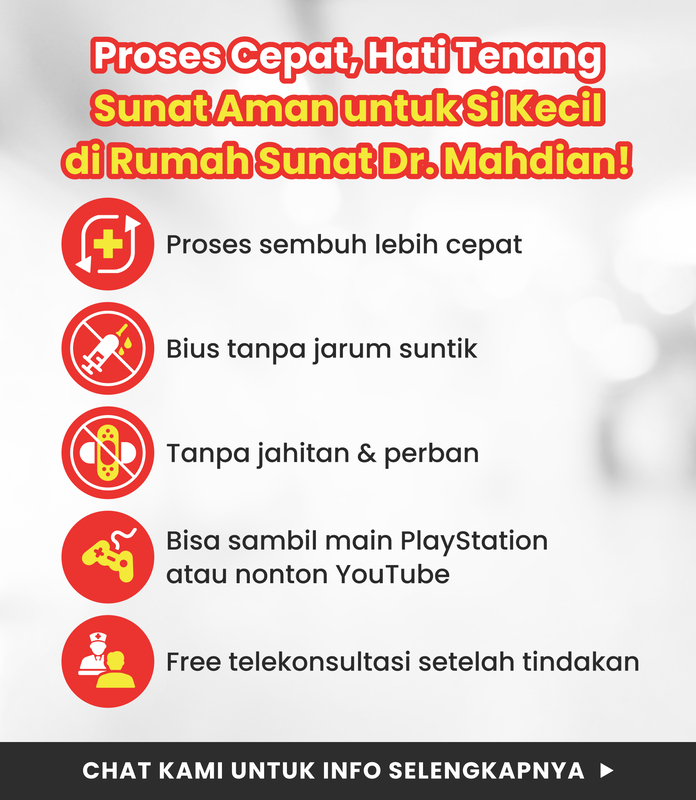 Booking Sunat di Rumah Sunat dr. Mahdian