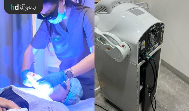Proses IPL acne dan alat IPL di Derma Express Proses IPL acne dan alat IPL di Derma Express