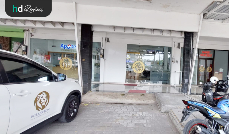 Bagian depan klinik Tirta Medical Center