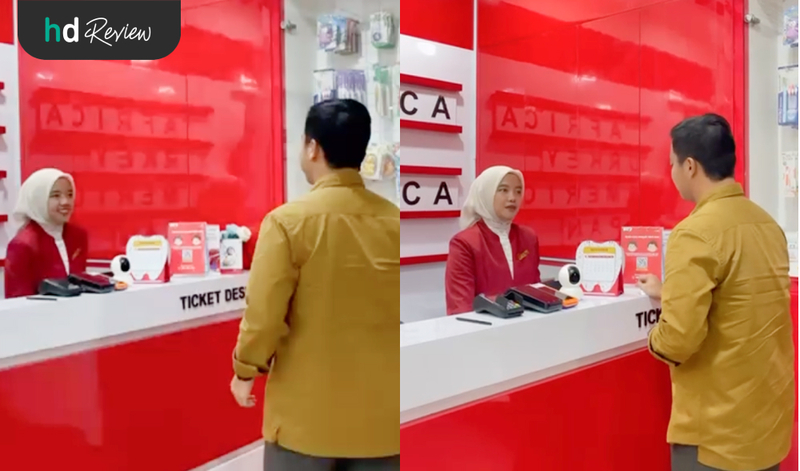 proses verifikasi voucher HDmall sebelum scaling gigi di Medikids